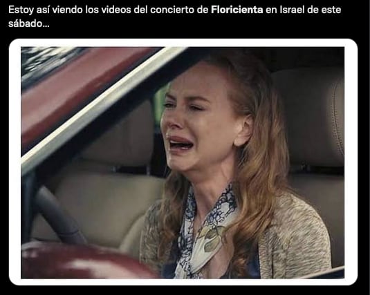 Meme de Floricienta y su regreso a los escenarios.