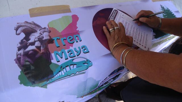 Consulta indígena por el Tren Maya.