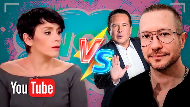 Mayela Laguna da entrevista a Adrián Salama en YouTube y la manipulación de Gustavo Adolfo Infante fue exhibida.