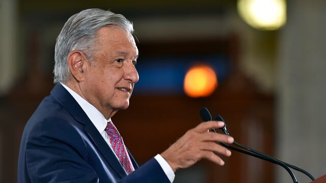 Cuauhtémoc, Ciudad de México, México, 22 de agosto de 2019.
Andrés Manuel López Obrador, Presidente de México en conferencia de prensa en el Salón Tesorería de Palacio Nacional. Acompaña al mandatario, Jesús Ramírez Cuevas, Coordinador General de Comunicación Social y Vocero del Gobierno de México.
Foto: / Presidencia
El presidente de México, Andrés Manuel López Obrador.
