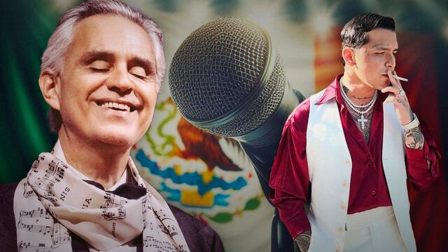 Christian Nodal será el invitado de honor en el concierto de Andrea Bocelli