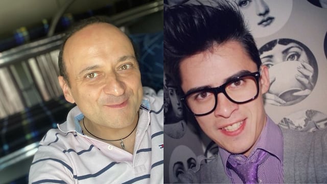 Lalo España y Ranferi.