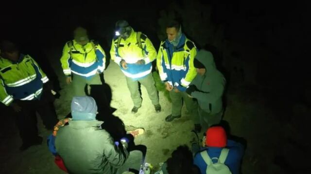 Los jóvenes presentaban signos leves de deshidratación