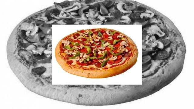¡Come una deliciosa pizza en sólo 3 minutos!