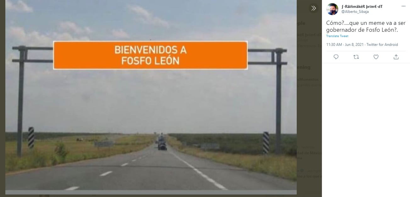 Meme "Fosfo León".