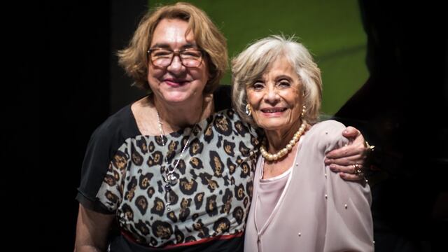 La productora Carmen Armendáriz y la actriz Pilar Pellicer