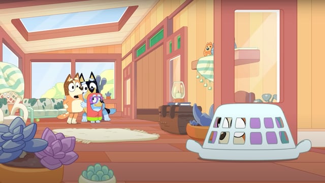 Bluey en Halloween y la cesta fantasma