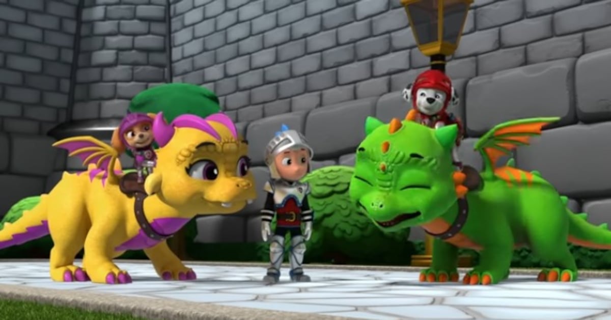 ¡Diversión para niños! Mira 60 minutos de Paw Patrol con cachorros dragón en español - Ideal para el Día de la Lengua China