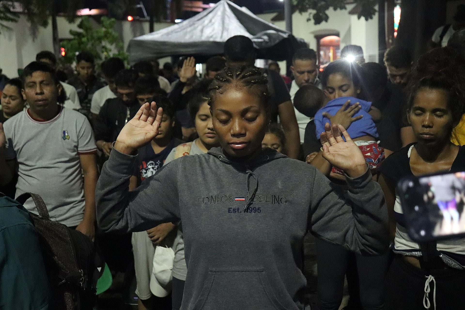 Primera caravana migrante de 2025 sale de Tapachula, Chiapas