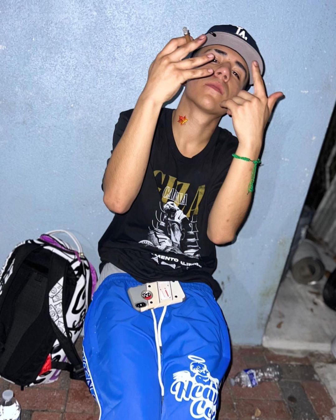 Chino Pacas, cantante de corridos.