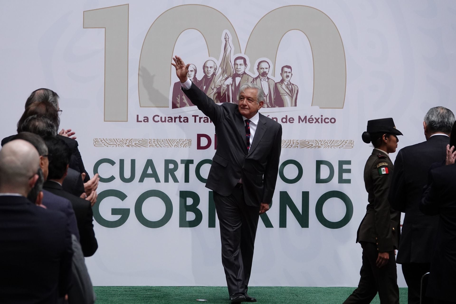 El presidente Andrés Manuel López Obrador (AMLO)
