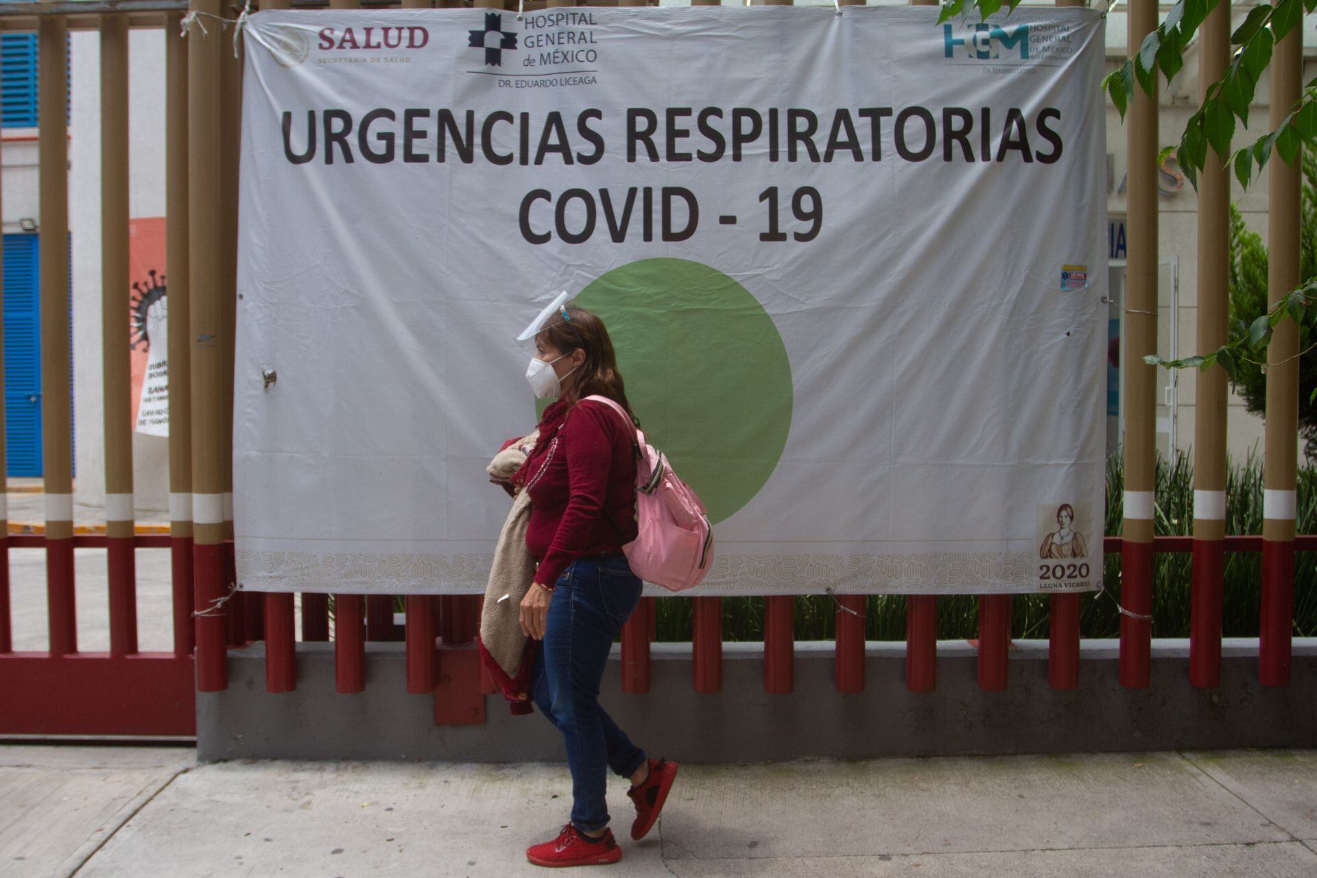 Zona de urgencias por Covid-19