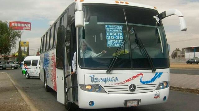 Suspenden servicio transportistas de la línea México-Tizayuca