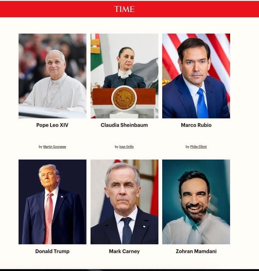 Claudia Sheinbaum, entre los líderes globales más influyentes, según TIME