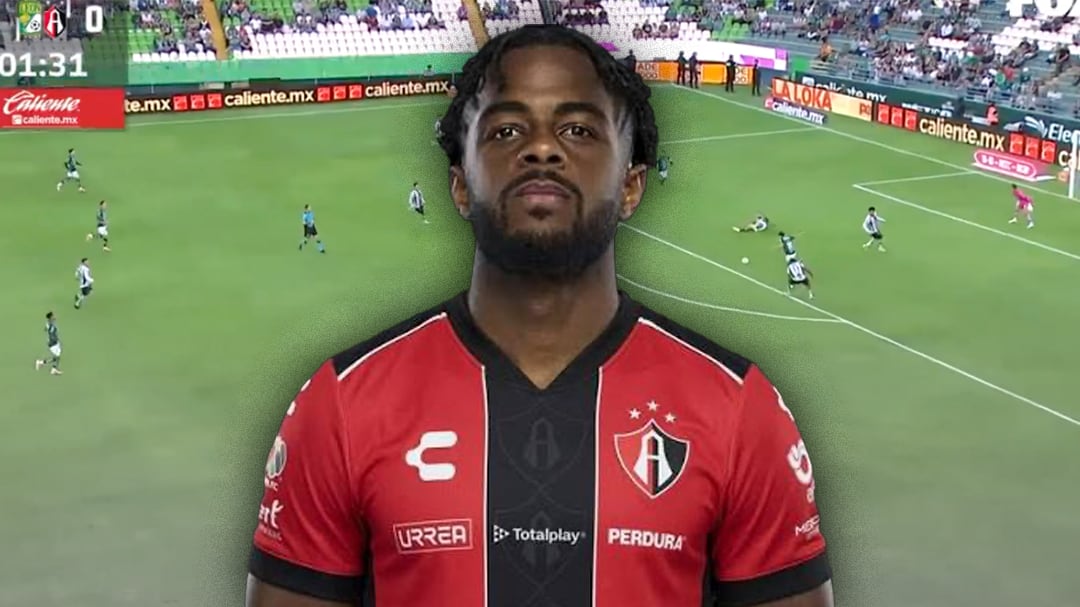De Cabo Verde a la Liga MX: Duk marca su primer gol con Atlas