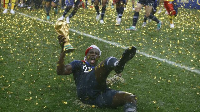 Mendy ganó la Copa del Mundo con Francia en 2018