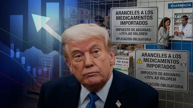 Trump anuncia arancel de 100% a medicamentos importados