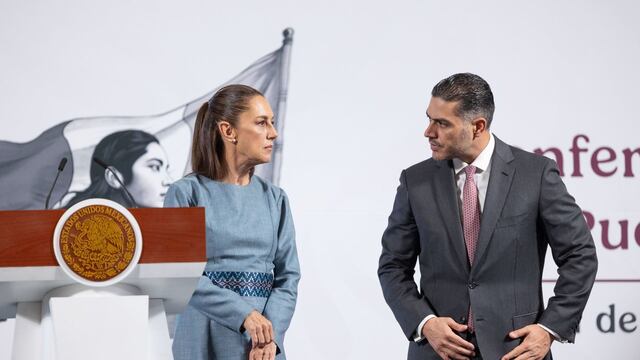 Claudia Sheinbaum, Presidenta de México, y Omar García Harfuch, secretario de Seguridad y Protección Ciudadana
