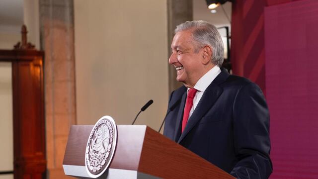 AMLO en la primera mañanera de 2022