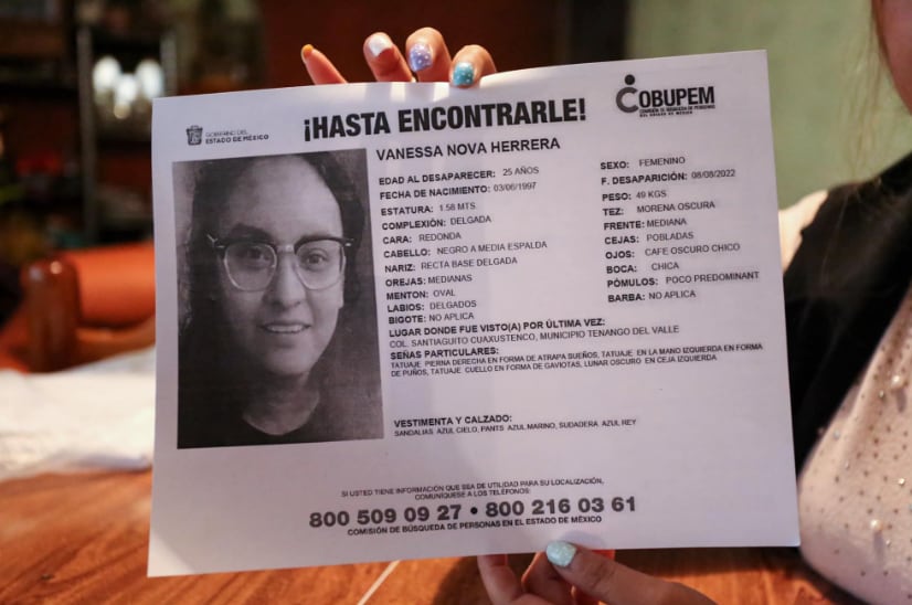Buscan a Vanessa Nova Herrera