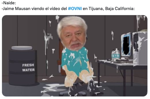 Memes de avistamientos OVNIS en Tijuana