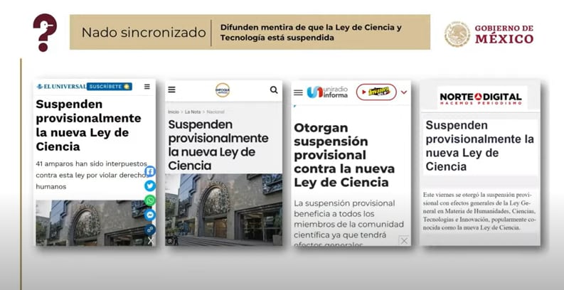 Mentiras de la semana 12 de julio