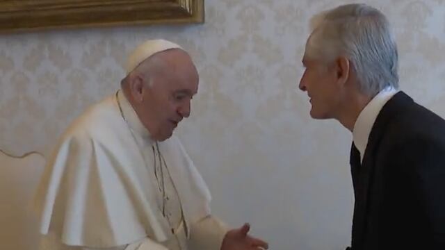 El Papa Francisco y Alfredo del Mazo
