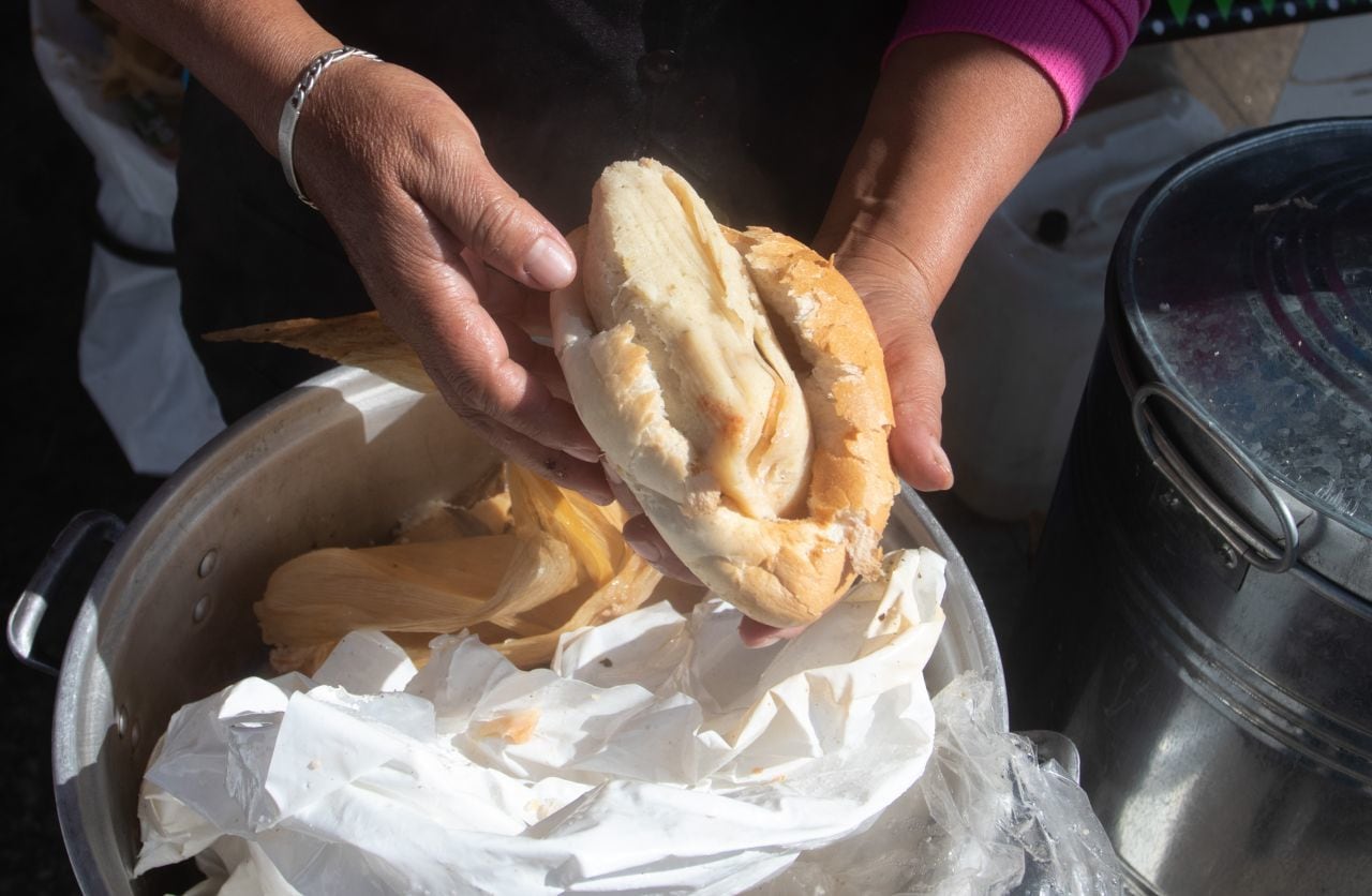 Tamales por el Día de la Candelaria
