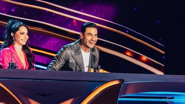 Martha Higareda y Carlos Rivera en Quién es la Máscara 2023