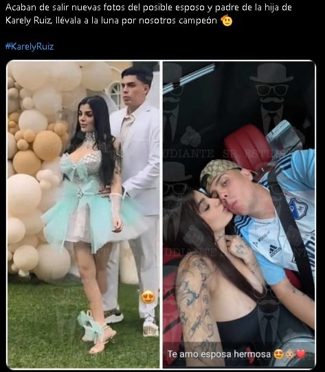 Johnny Echeverría, el papá del hijo de Karely Ruiz y esposo.