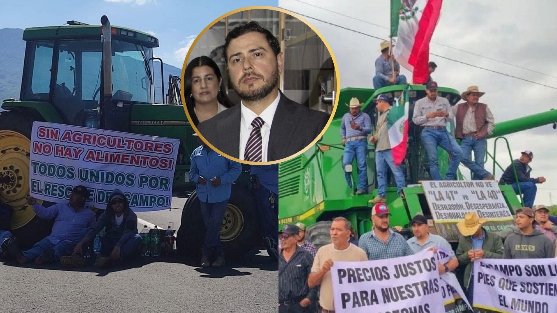 Homenaje a Bernardo Bravo y Javier Vargas: agricultores guardan minuto de silencio