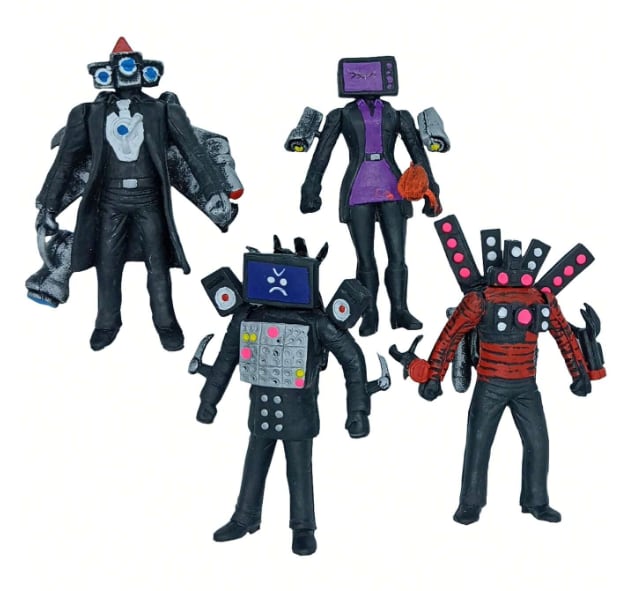 Figuras de Skibidi Toilet en Shein