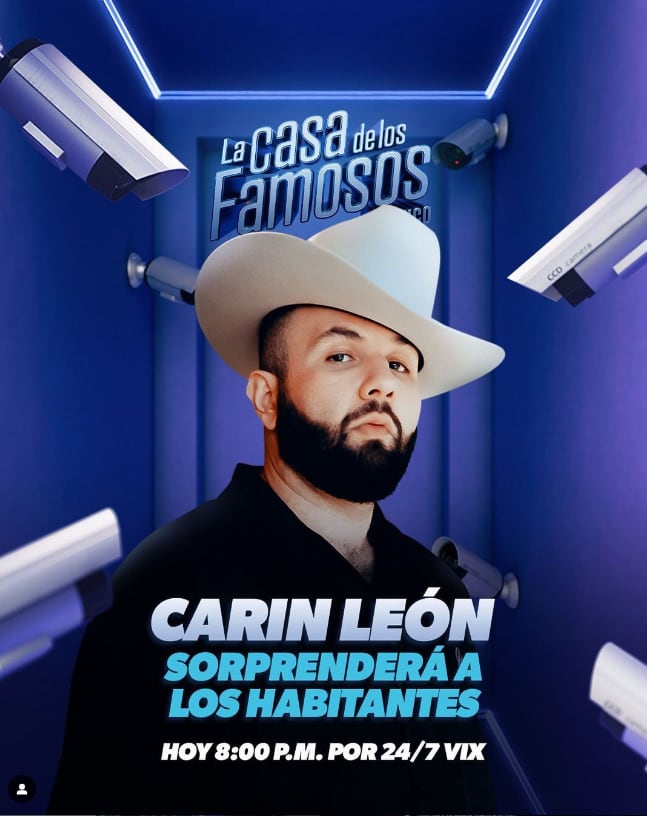 Cantante de regional mexicano en La Casa de los Famosos México