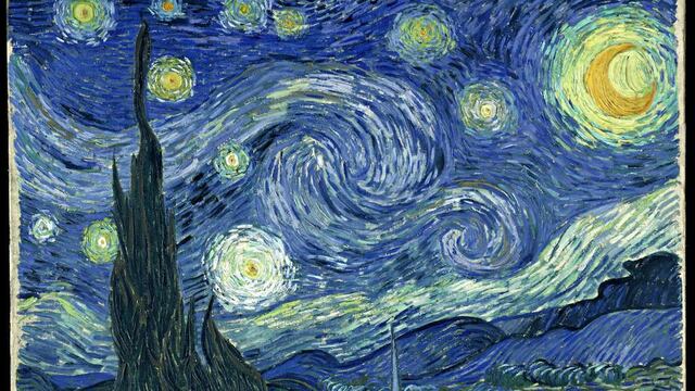 La noche estrellada. Vincent van Gogh, 1888.
