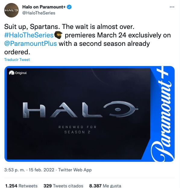 Segunda temporada de Halo