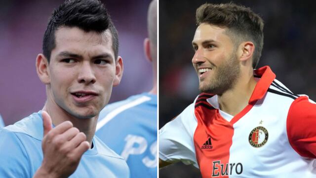 Chucky Lozano y Santiago Giménez