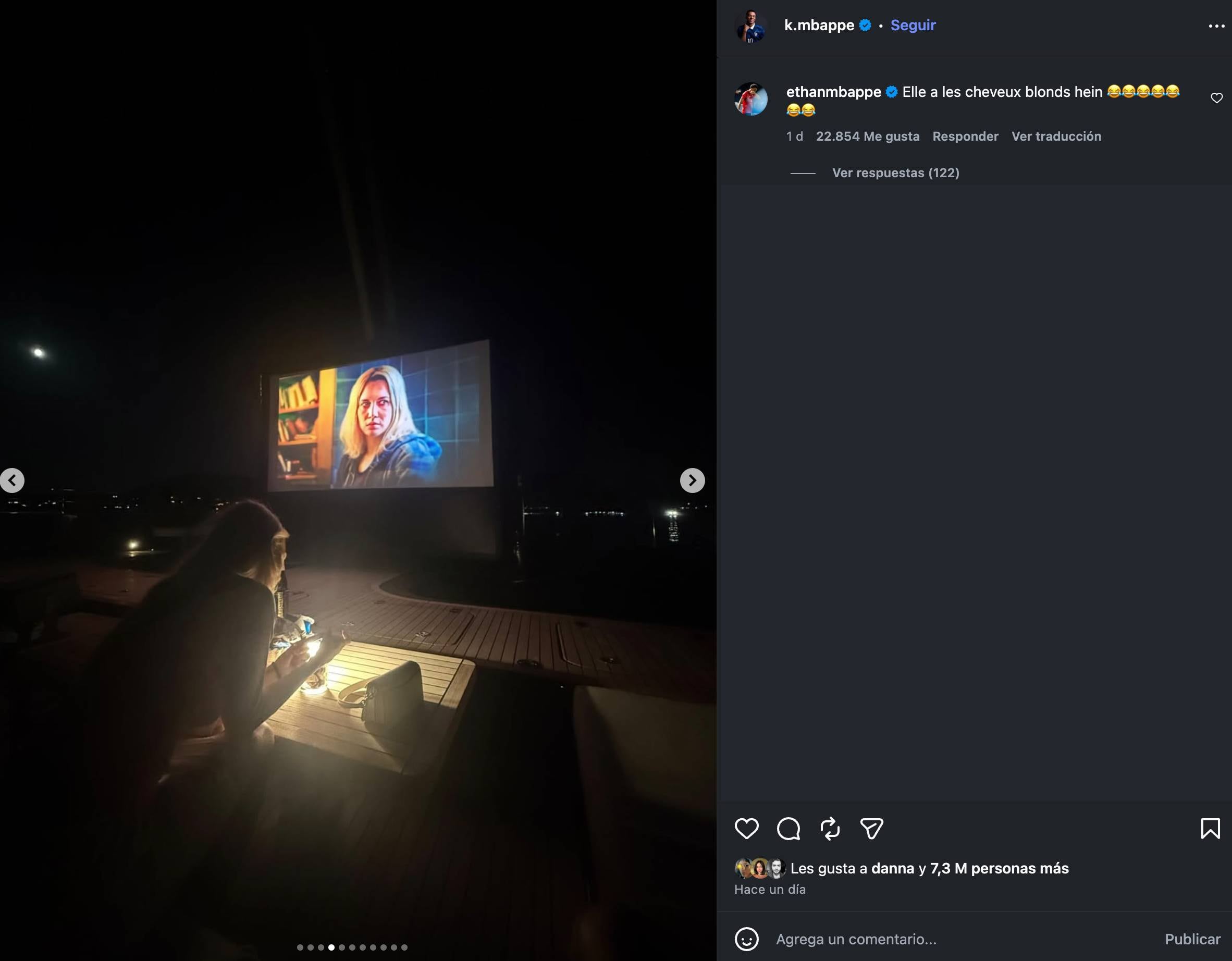 Kylian Mbappé comparte por primera vez una foto de Ester Expósito