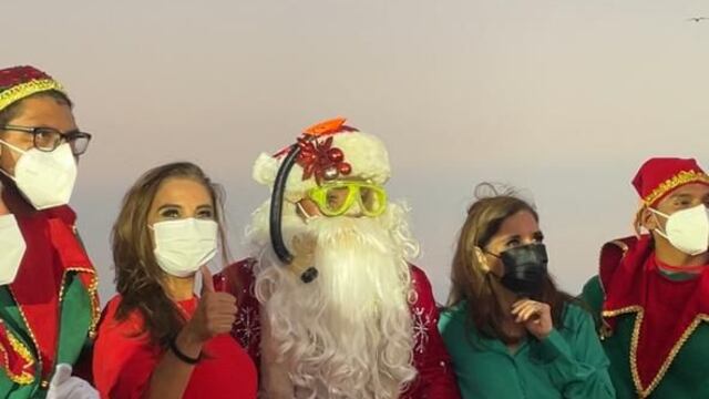 Santa Claus en Cancún