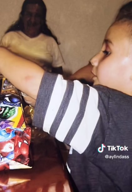 Señora aterradora aparece en foto