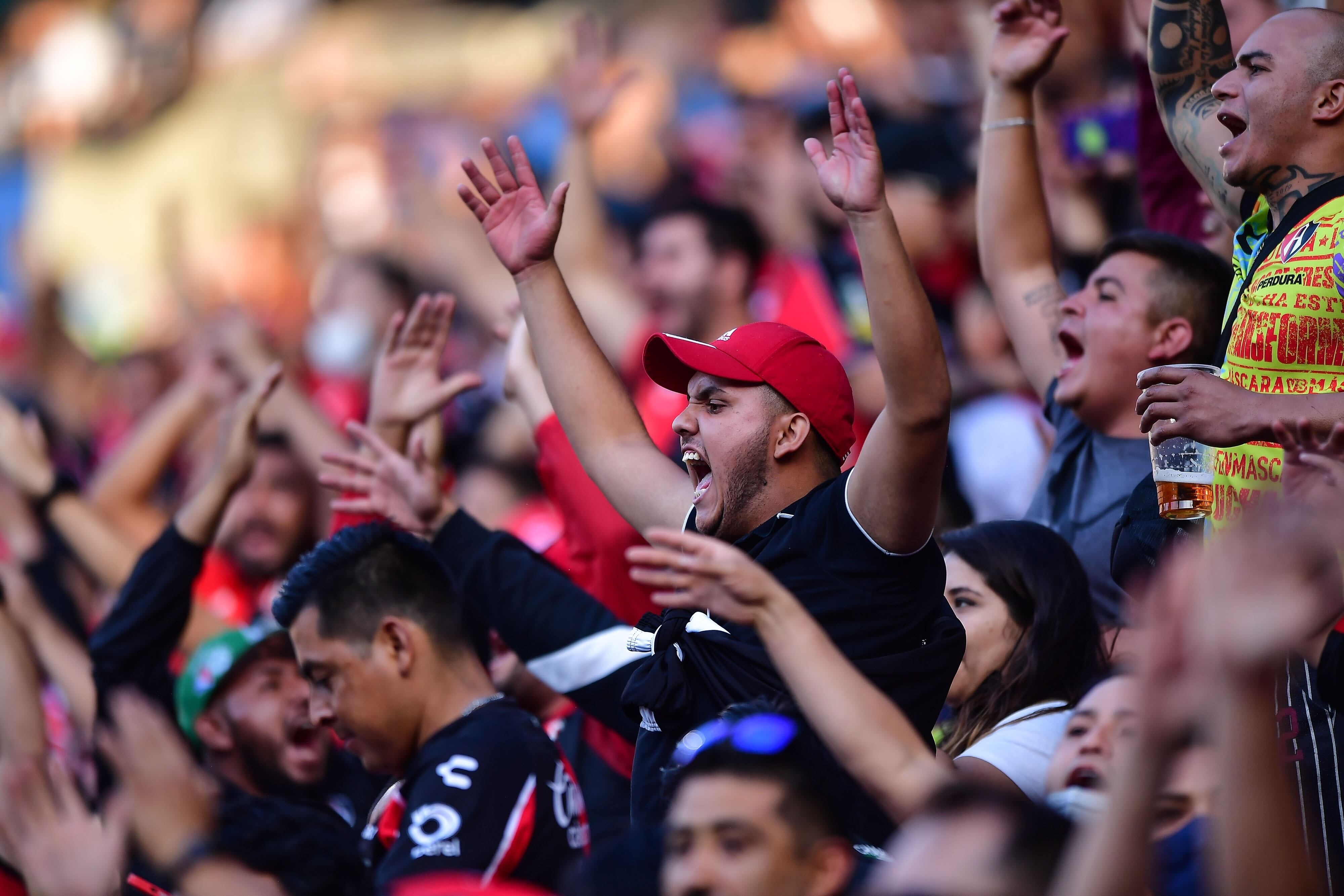 Fans del Atlas FC en la Final