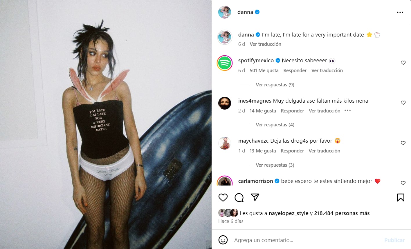 Danna Paola hace oficial su cambio de nombre