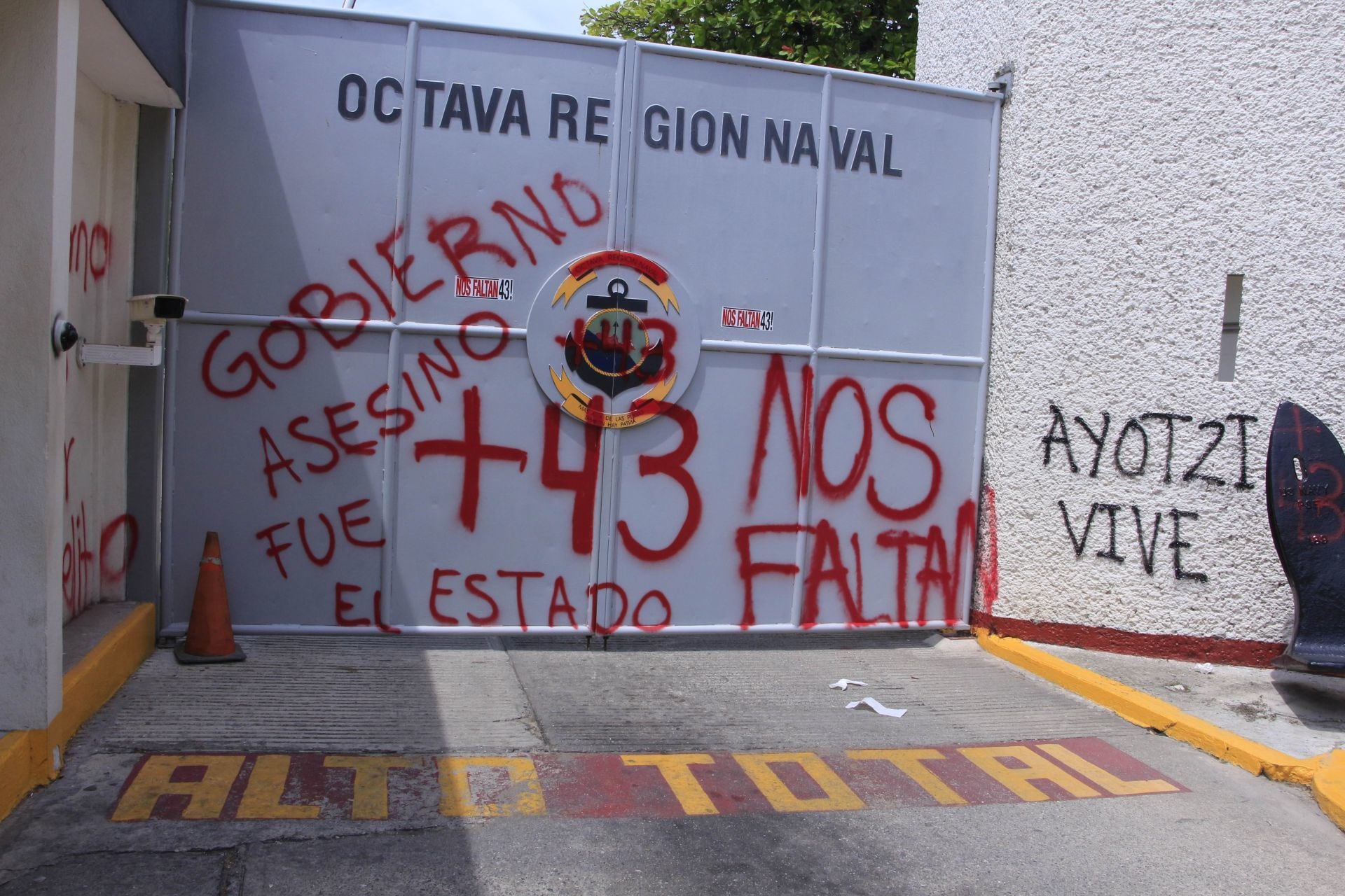 Protesta en Acapulco
