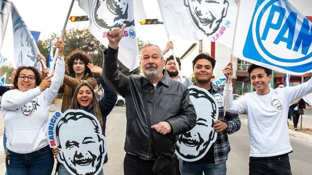 Mauricio Fernández, candidato a la alcaldía de San Pedro Garza García