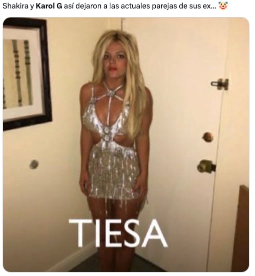 Los memes empoderados de TQG de Shakira y Karol G inundan las redes