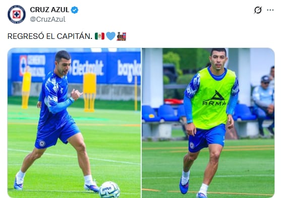 Erik Lira regresa al Cruz Azul tras brillar en el Mundial.