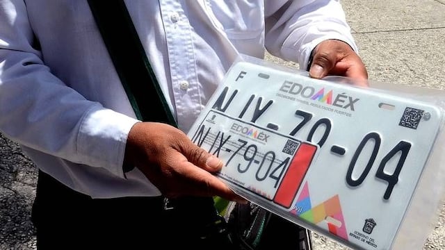 Reemplacamiento en el Estado de México este 2024