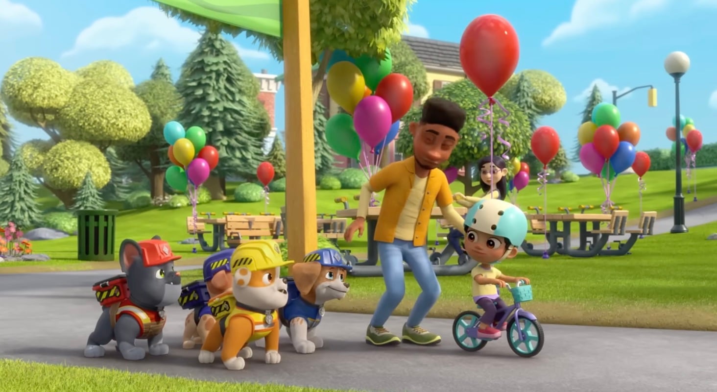 Rubble y Equipo de Paw Patrol