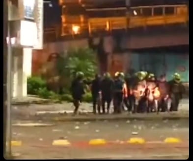 Esmad en Colombia