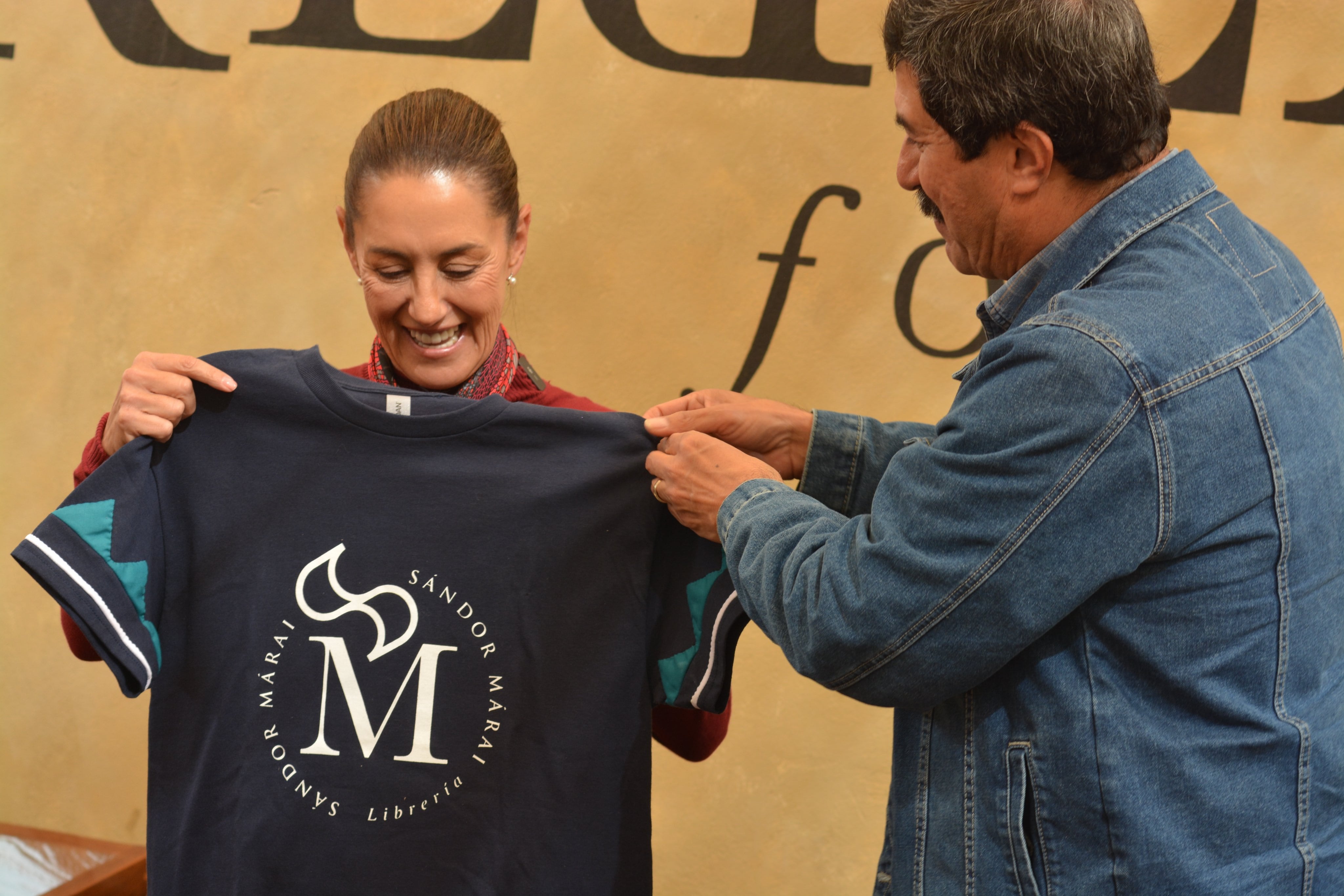 Claudia Sheinbaum y Javier Corral