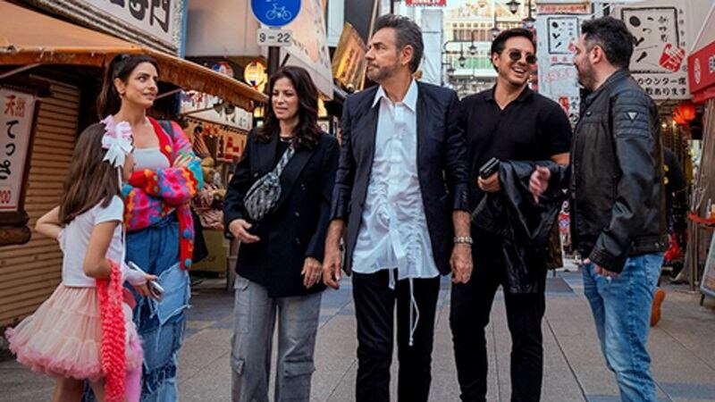 El tráiler de De Viaje con Los Derbez ya se estrenó y lo compartió Eugenio Derbez revelando cómo les fue en Japón